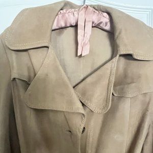 vintage suede coat